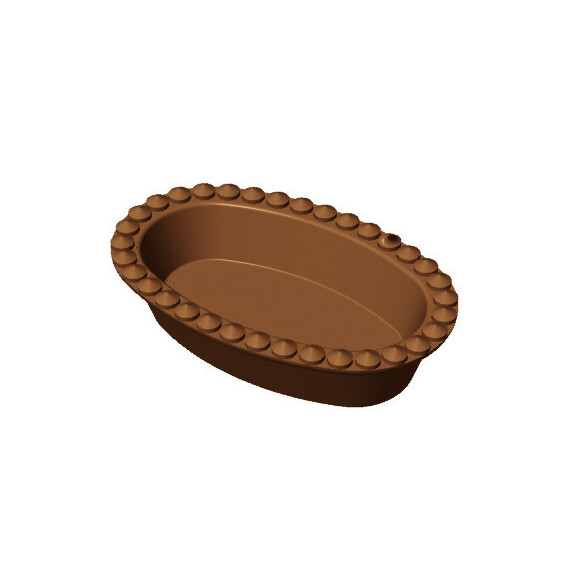 Vložka - forma pre zariadenie COOKMATIC a COOKMATIC SPECIAL na 30 kusov o rozmeroch 77x48x20 mm, ovál | PAVONI, PIASTRAC