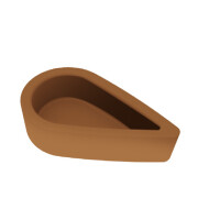 Vložka - forma pre zariadenie COOKMATIC a COOKMATIC SPECIAL na 30 kusov o rozmeroch 54x30x15 mm, kvapka | PAVONI, PIASTRA22