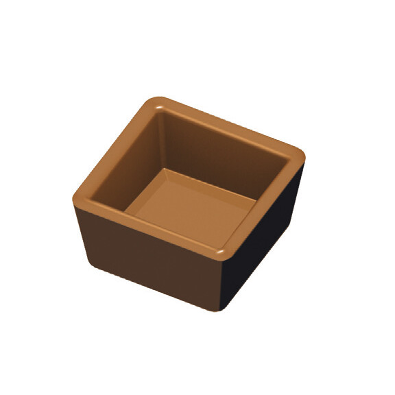 Vložka - forma pre zariadenie COOKMATIC a COOKMATIC SPECIAL na 30 kusov o rozmeroch 33x33x17 mm, kvádrová šálka | PAVONI, PIASTRA10