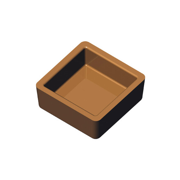 Vložka - forma pre zariadenie COOKMATIC a COOKMATIC SPECIAL na 30 kusov o rozmeroch 40x40x15 mm, kváder | PAVONI, PIASTRA27