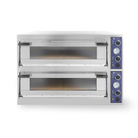 Pizza pec dvojkomorová, 8x pizza Ø 400 mm | HENDI, Trays 44 Glass