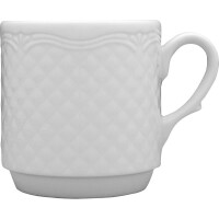 Hrnček z bieleho porcelánu 0,3 l | LUBIANA, Afrodyta