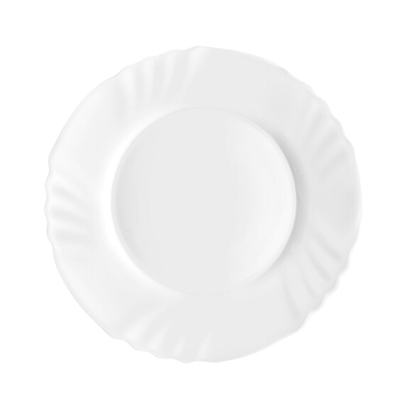 Plytký tanier z tvrdeného skla priemer 22,5 cm | BORMIOLI ROCCO, Ebro