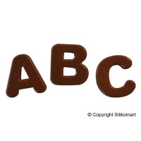 Silikónová forma SF169 CHOCOABC - písmená, 115 ml | SILIKOMART, Design