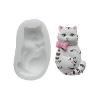 Forma na cukrovú hmotu SLK 019 - mačka, 74x43 mm | SILIKOMART, Sugarflex Cat
