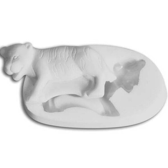 Forma na cukrovú hmotu SLK 120 - tiger, 60x32 mm | SILIKOMART, Sugarflex Tiger