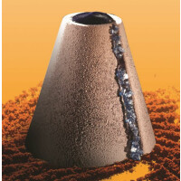 Silikónová forma Pavoflex - 600x400 mm, 24 ks x 65x65 mm, 125 ml - PX021 | PAVONI, Cono