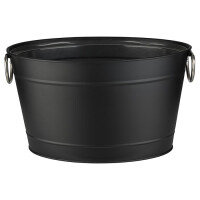 Cooler na fľašky 400x280x220 mm, čierny | APS, Tin