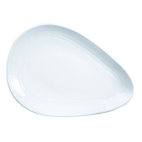 Porcelánový plytký tanier v tvare trojuholníka 20 cm | CHURCHILL, Discover