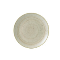 Plytký tanier béžový, ručne zdobený 16,5 cm | CHURCHILL, Stonecast Nutmeg Cream