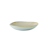 Miska Organic béžová, ručne zdobená 1100 ml | CHURCHILL, Stonecast Nutmeg Cream