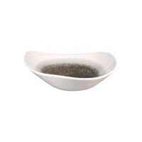 Porcelánová miska trojuholníková 600 ml  | CHURCHILL, Raku Quartz Black