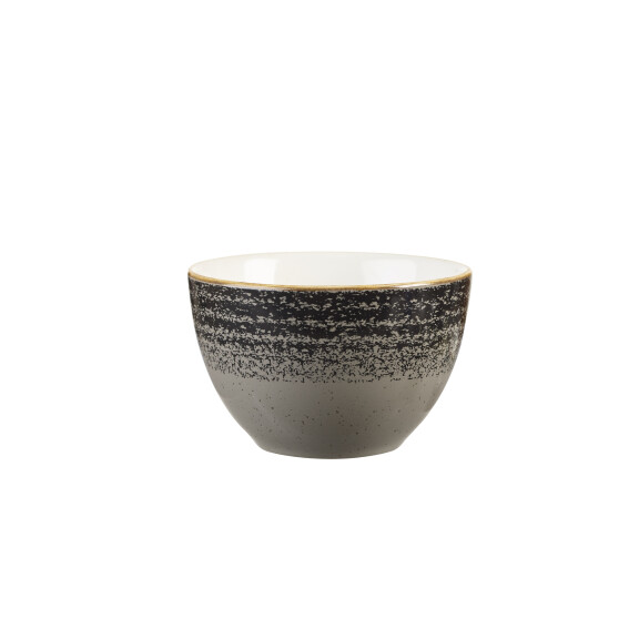 Cukornička, bielo-grafitová 227 ml | CHURCHILL, Homespun Style Charcoal Black