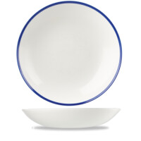 Porcelánový miska coupe 24,8 cm | CHURCHILL, Retro Blue