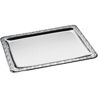 Obdĺžniková tácka s dekoratívnym okrajom 530x325 mm | HENDI, 807804