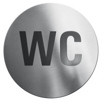 Informačný štítok - "WC" | HENDI, 663622
