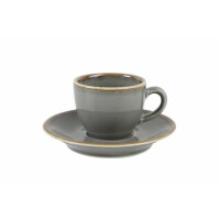Elegantná šálka na espresso Stone 80 ml | PORLAND, Stone