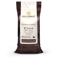 Horká čokoláda 70,5% Callets 10 kg balenie | CALLEBAUT, 70-30-38NV-01B