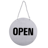 Obojstranný prívesok na dvere "OPEN", "CLOSED" | CONTACTO, 7659/131