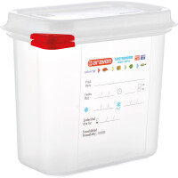 Gastronádoba GN 1/9 150 mm z polypropylénu HACCP | ARAVEN, 169155
