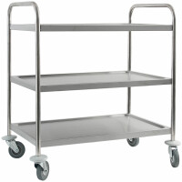 Vozík servírovací 3x polica, 860x540x920 mm  | STALGAST, 661030