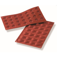 Forma na zákusky a dezerty, 25x12,5 mm, 28 ks - SF502 | MARTELLATO, Silicone Moulds