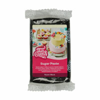 Cukrová hmota Raven Black 250 g | FUNCAKES, F20135