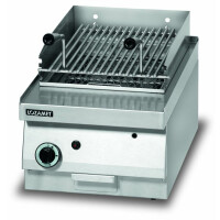 Lávový grill plynový, 6,5 kW, 400x650x270 mm | LOZAMET, LGC460
