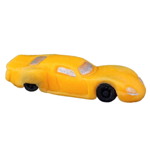 Športové auto, cukrová figúrka, 7,5 cm, lososové | MAGMART, AM02