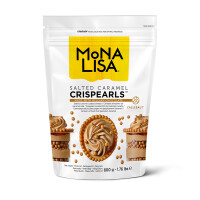 Dekoračné posypové guličky Crispearls v karamelovej čokoláde, 0,8 kg | MONA LISA, CHF-CC-CCRISE0-02B