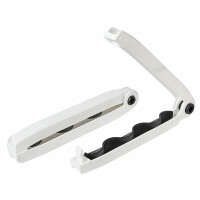 Klip na velké sáčky, 240 mm, biely | CONTACTO, 7558/240