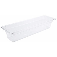 Gastronádoba z polykarbonátu, priehľadná | CONTACTO, 8224/100