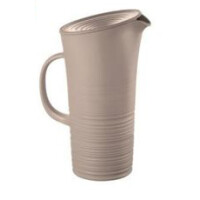 Džbánik s vekom z recyklovaného plastu,1800, farba taupe | GUZZINI, TIERRA