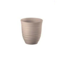 Hrnček z recyklovaného plastu, 350 ml, 1 ks farba taupe | GUZZINI, TIERRA