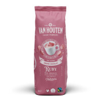 Horká čokoláda v prášku ružová 94% Ruby, 1 kg | VAN HOUTEN, VM-54621-V17