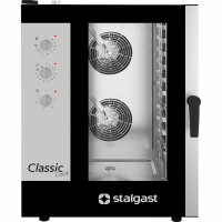 Elektrický, parný konvektomat 11x GN1/1, manuálne ovládanie, 790x860x1100 mm | STALGAST, ClassicCook