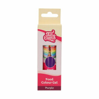 Gólové potravinárske farbivo v tube, 30 g, purpurové | FUNCAKES, F44120