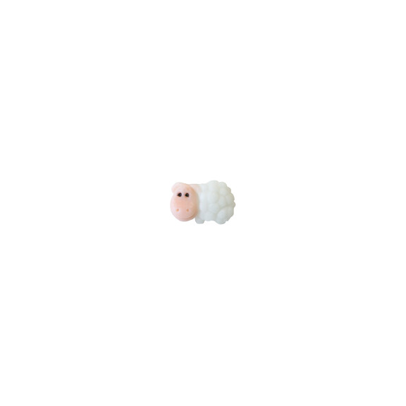 Ovečka mini, figúrka z cukru, 2,5 cm, sada 60 ks. | MAGMART, WOM02