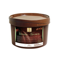 Tmavá poleva Pâte à Glacer Brune, 5 kg vedro | CACAO BARRY, M-9VSBR-E0-656