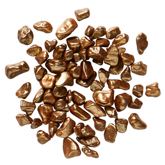 Čokoládové sypanie metalické, hnedé, ChocRocks, 0,6 kg | MONA LISA, CHK-GL-22125E0-999