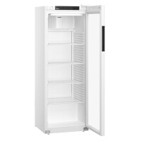 Chladiaca výstavná skriňa s presklenými dverami a dynamickým chladením, biela, 347 l, 597x654x1684 mm | LIEBHERR, MRFvc 3511 Performance