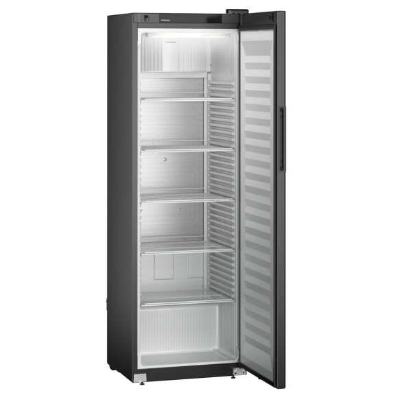Chladiaca skriňa s plnými dverami a dynamickým chladením, čierna, 377 l, 597x654x1884 mm | LIEBHERR, MRFvg 4001 Perfection