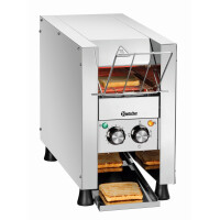 Priechodný toustovač o výdajnosti 90 toustov / h, 655x235x395 mm | BARTSCHER, Mini-XS