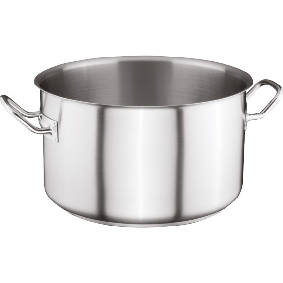Hrniec stredný bez pokrievky, nerezová oceľ, 360 mm, 20,5 l | STALGAST, Comfort