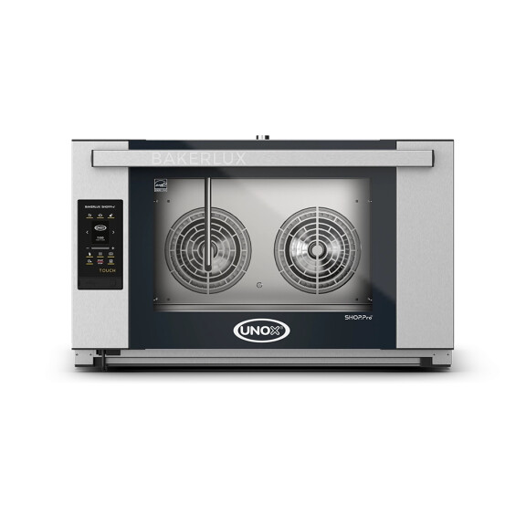 Konvekčná pec so zvlhčovaním, odtokom a ručným otváraním 4x 600x400 mm, 6,9 kW/400V, Rossella.Matic | UNOX, BAKERLUX SHOP.Pro TOUCH