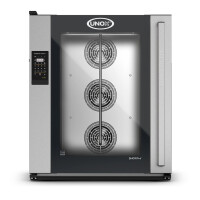 Konvekčná pec so zvlhčovaním a ručným otváraním 10x 600x400 mm, 15,5 kW/400V, Camilla.Matic | UNOX, BAKERLUX SHOP.Pro LED