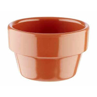 Oranžová miska v tvare kvetináča 0,04 l | APS, Flower Pot