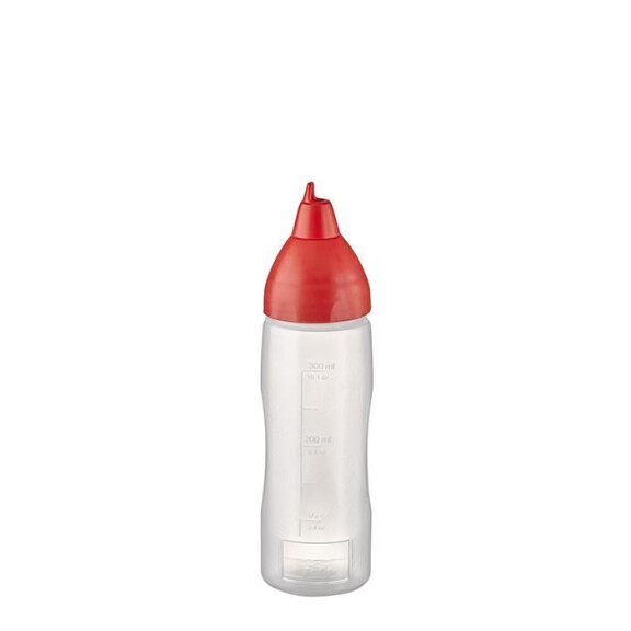 Zásobník na omáčku 0,35 l, červený | APS, Non Drip