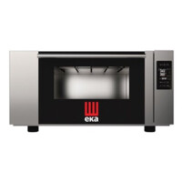 Pekárska pec s naparovaním 2x 600x400 mm, elektrická, elektronické ovládanie, 2,7 kW, 850x1250x435 mm | EKA, MKFD2T