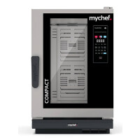 Elektrický konvektomat, automatický systém umývania, 10xGN1/1, 12,6 kW, 400 V | MYCHEF, COOK MASTER Compact 101E